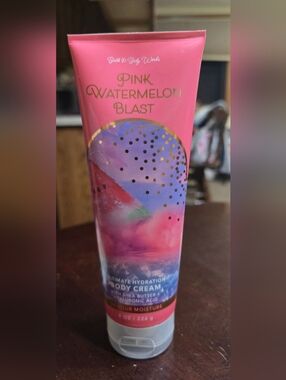 New Bath & Body Works Pink Watermelon Blast Body Cream